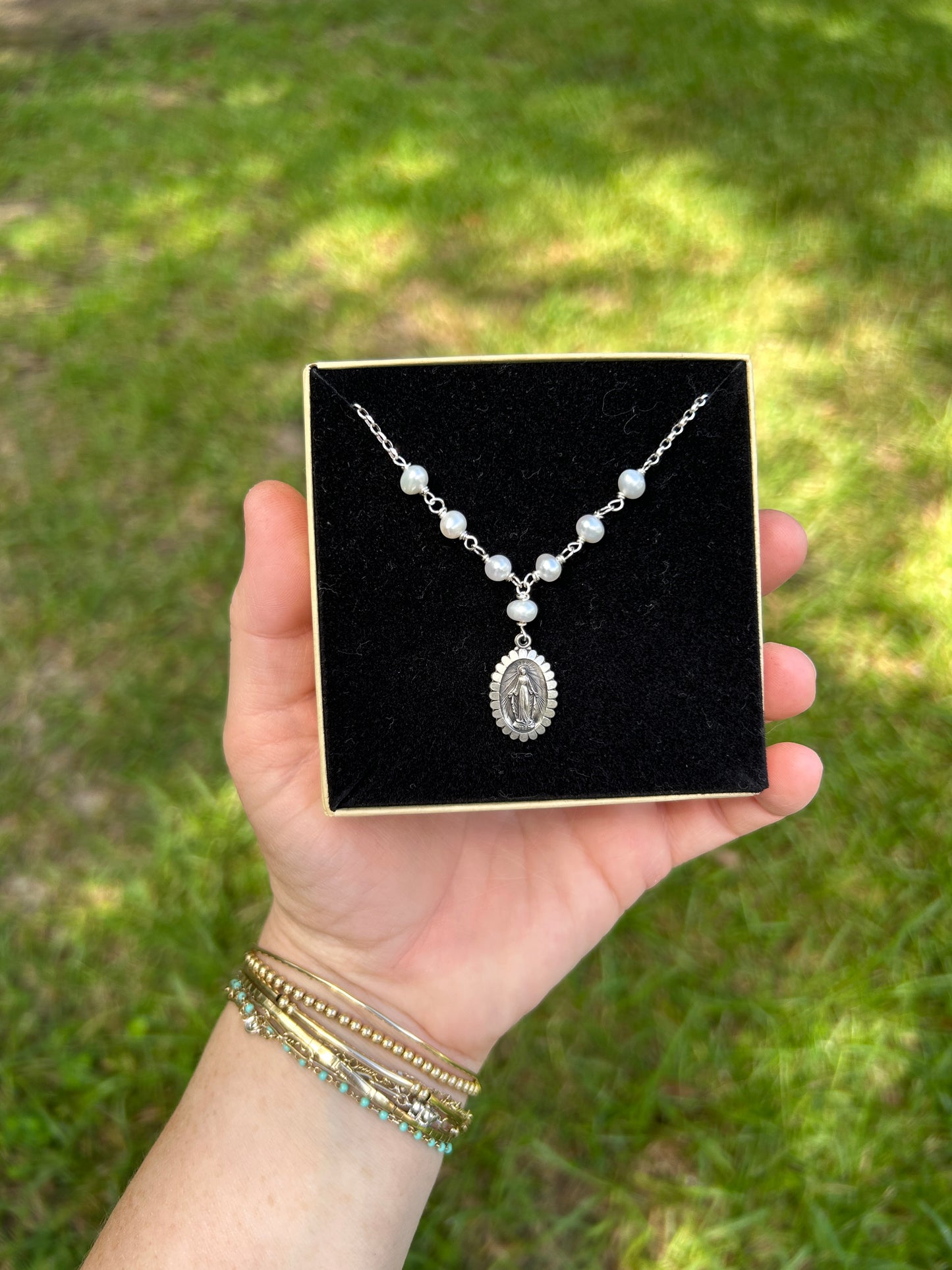 Scalloped Miraculous Medal