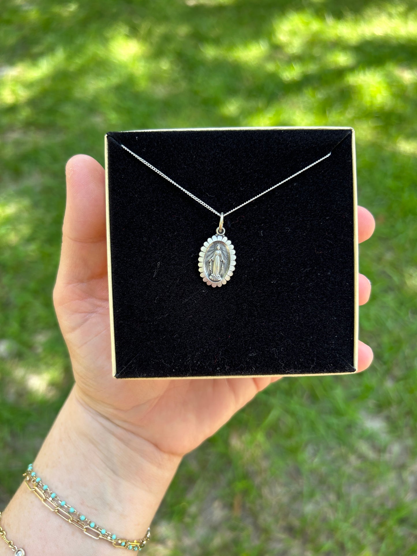 Scalloped Miraculous Medal